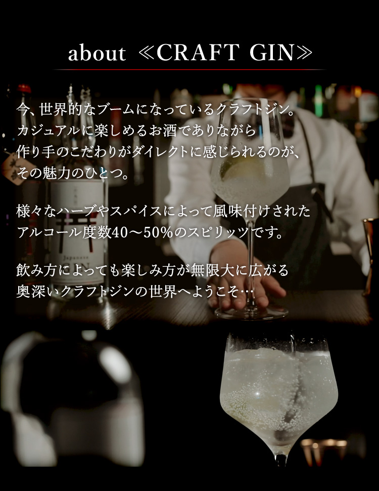 about CRAFT GIN