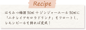梅酒のレシピ