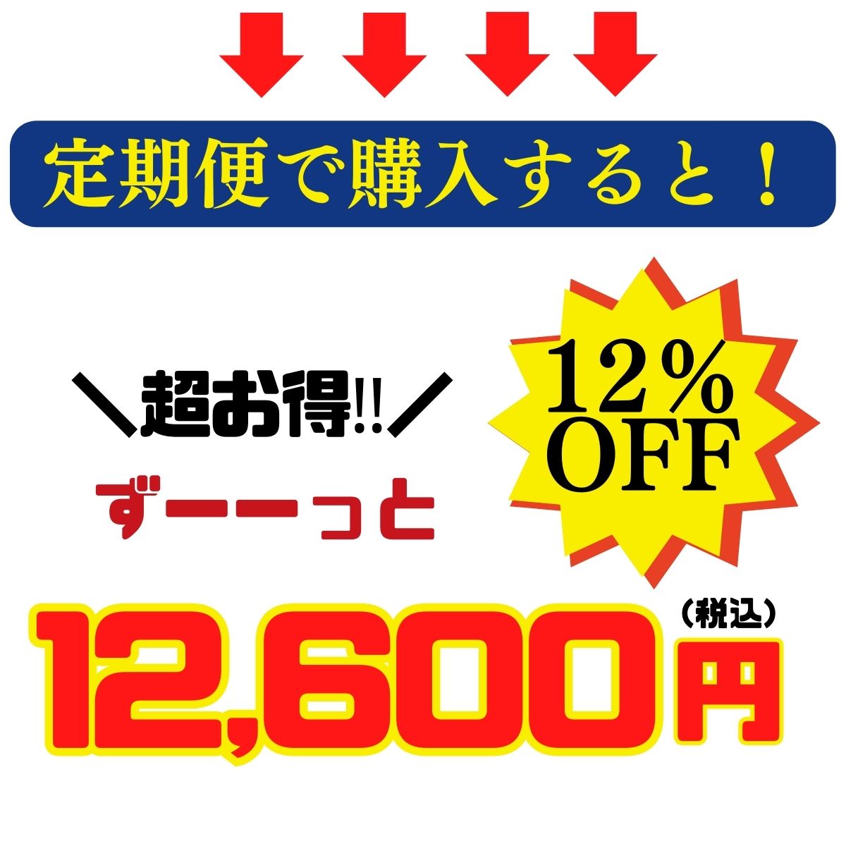 定期便だと12,600円